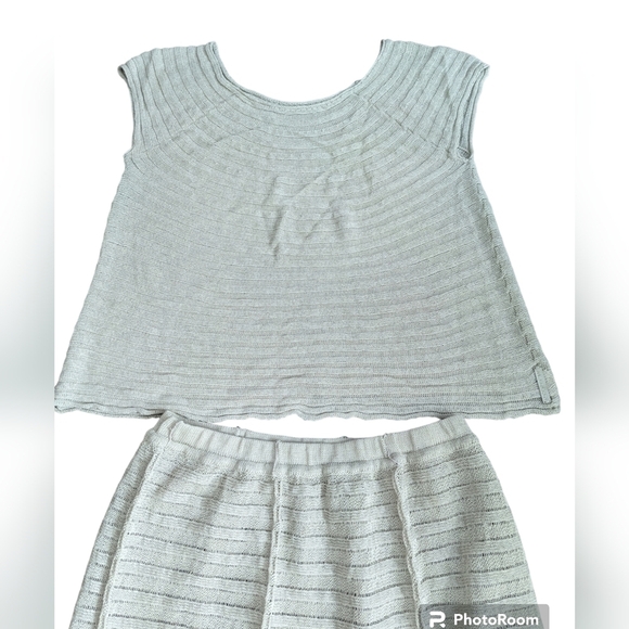 Vintage Ane Kenssen Linen Skirt Set - Picture 3 of 16